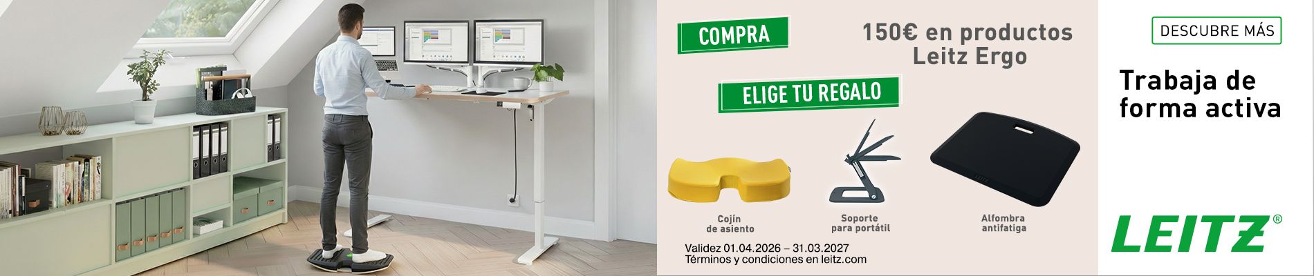 Trabaja de forma activa con Leitz Ergo